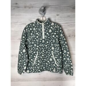 Orvis Green Floral Sweatshirt